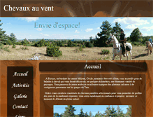 Tablet Screenshot of cheval-gorgesdutarn.com